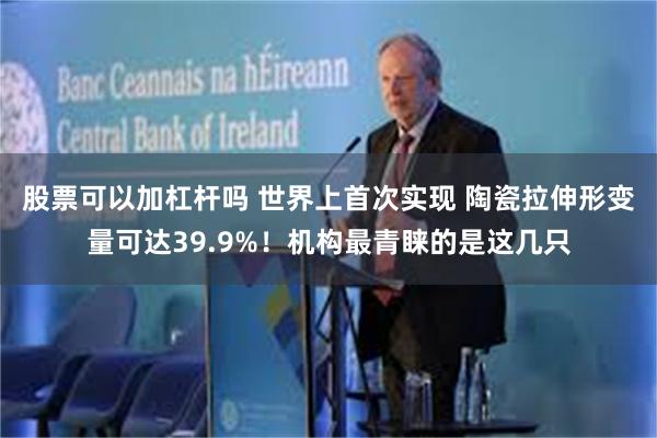 股票可以加杠杆吗 世界上首次实现 陶瓷拉伸形变量可达39.9%！机构最青睐的是这几只