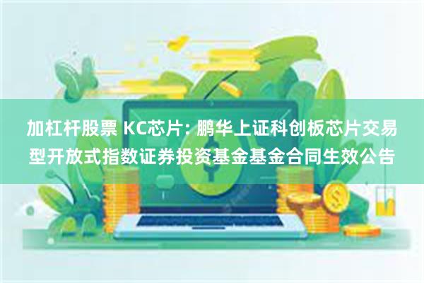 加杠杆股票 KC芯片: 鹏华上证科创板芯片交易型开放式指数证券投资基金基金合同生效公告