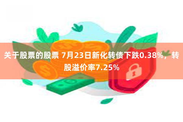 关于股票的股票 7月23日新化转债下跌0.38%，转股溢价率7.25%